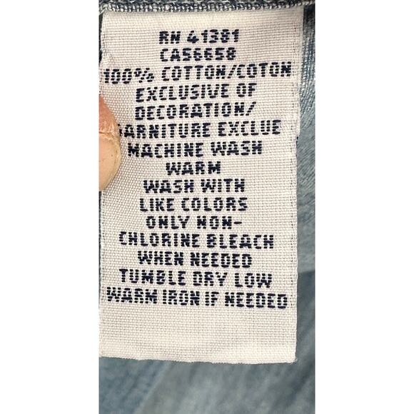 Polo Ralph Lauren Indigo Chambray Shirt XL - Picture 6 of 7